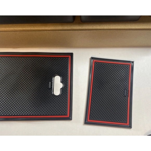 Center Console Organizer Armrest Accessories Tray for Ford 2015 2020 F150 Black - Picture 8 of 16